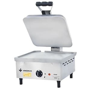 Prensa Elétrica 35 Venâncio Chapa em Alumínio Fundido Corpo e Painel em Aço Inox 430 220V PE35A220