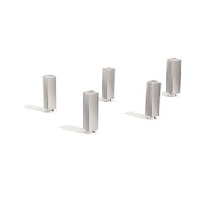 Módulo Cozinha Kappesberg Maxxi Kit c/ 5 Pés PVC Cromado PE5 Cromada-Kappesberg