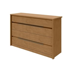Cômoda 8 Gavetas Urban  Lopas Amêndoa Clean