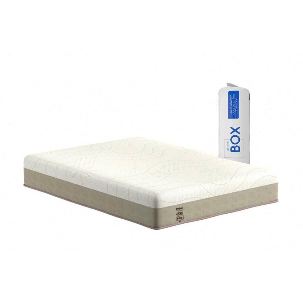 Colchão King Espuma a Vácuo de Ultra Gel Night and Day Clean Bed In Bag (193x203x25) - Probel