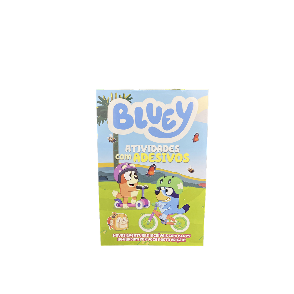 Bluey Atividades com Adesivos