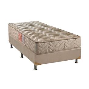 Conjunto Box Solteiro: Colchão Espuma Paropas D33 Pasquale + Base CRC Suede Clean (88x188)