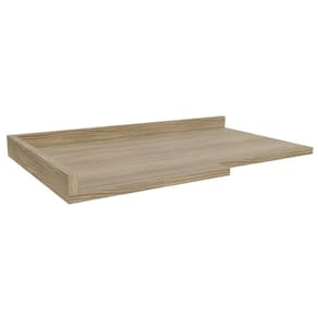 Módulo Cozinha Kappesberg Nox Tampo p/ Balcão Canto Reto E611 98cm Nogueira-Kappesberg