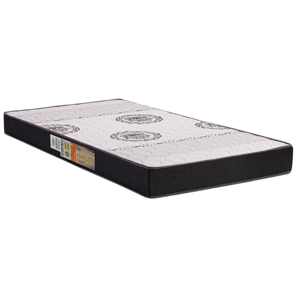 Colchão Solteiro Anatômico D28 / Orthoface Black (78x188x19) - Polar