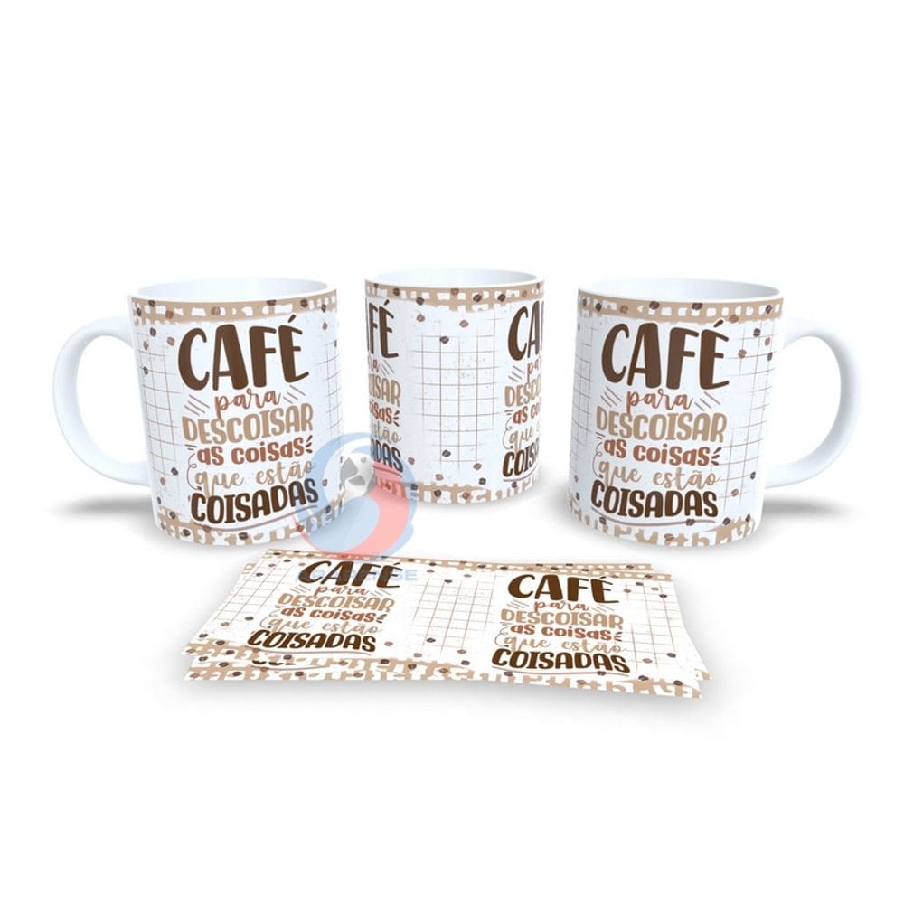 Caneca Cerâmica Personalizada Café - Modelo 785069