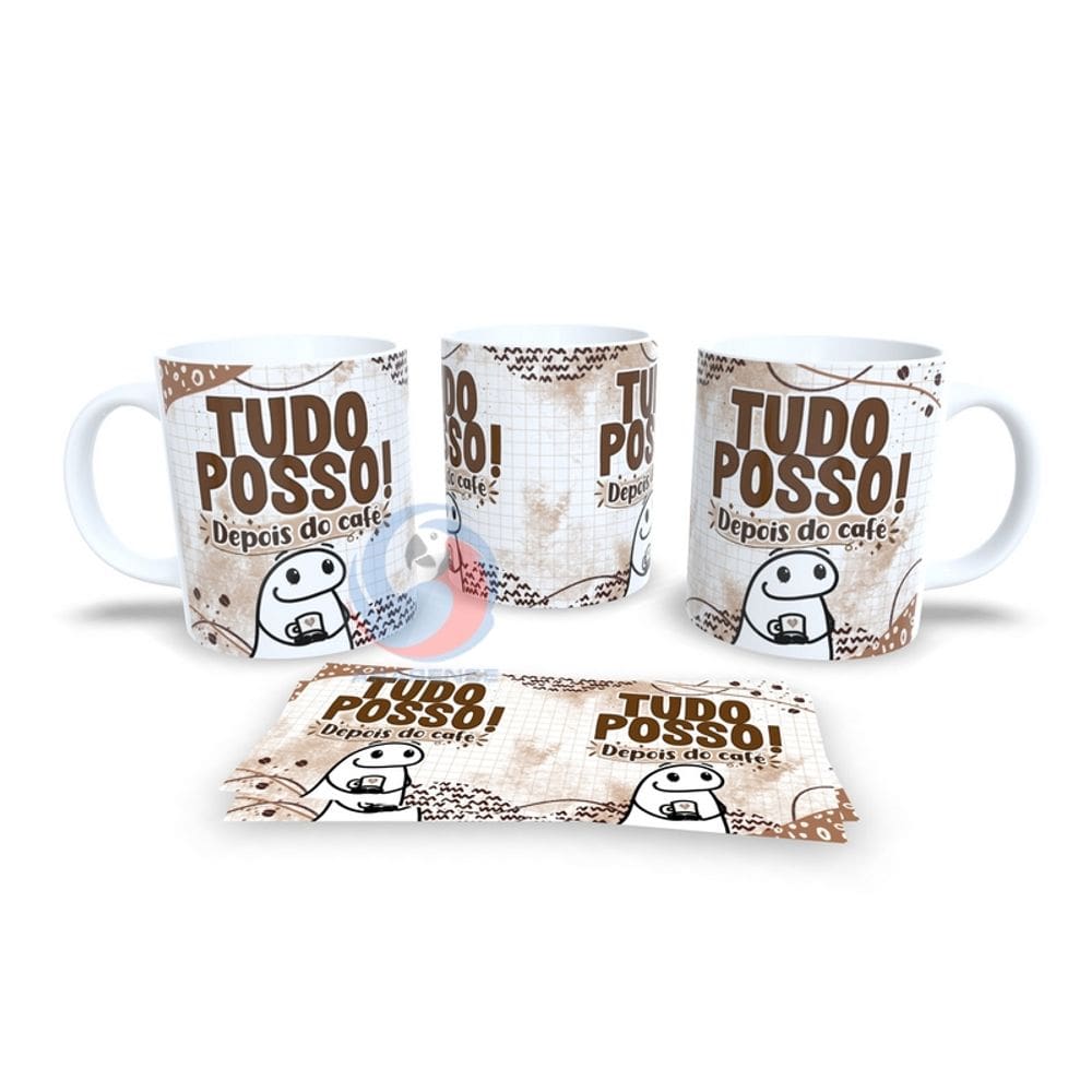 Caneca Cerâmica Personalizada Café - Modelo 785061