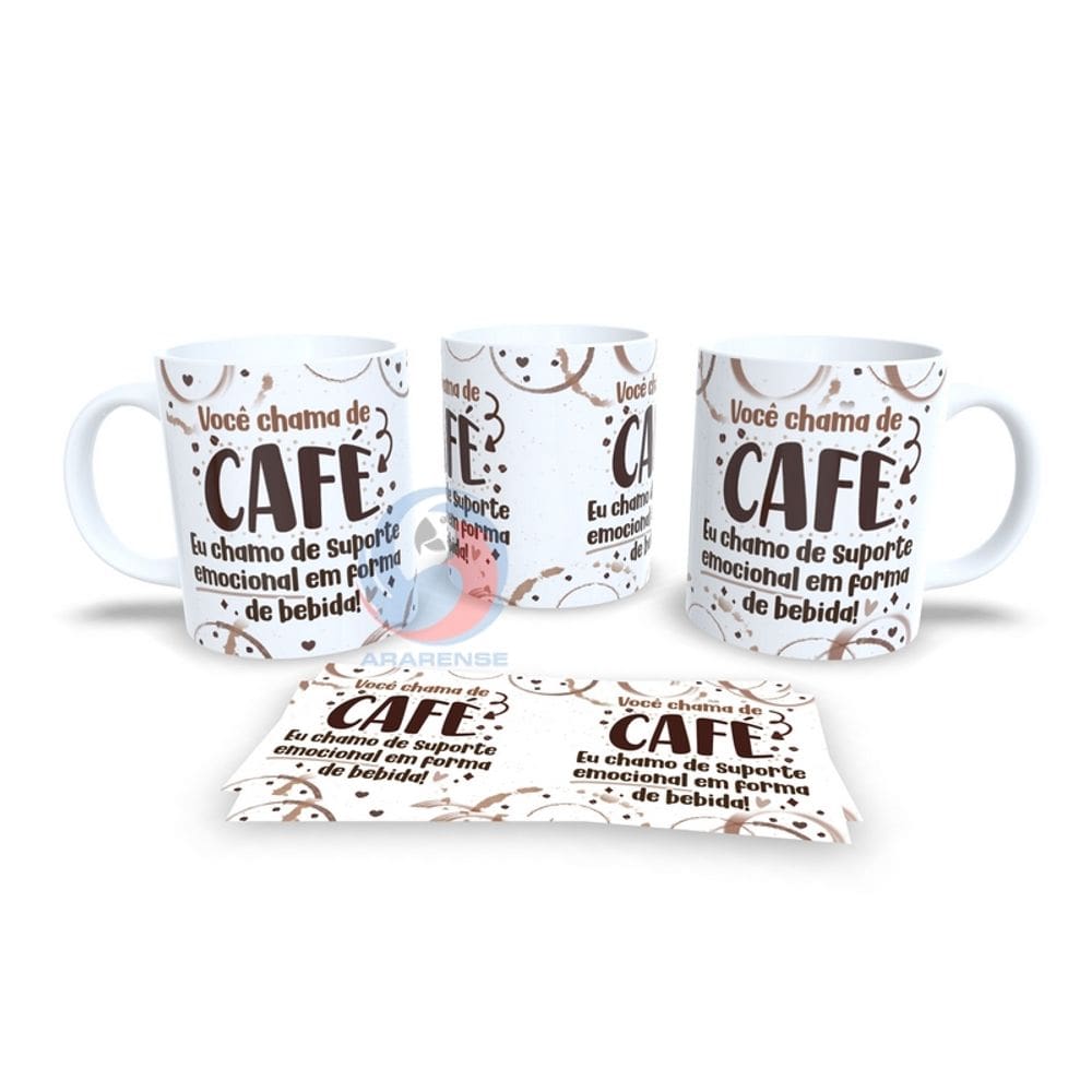Caneca Cerâmica Personalizada Café - Modelo 785077