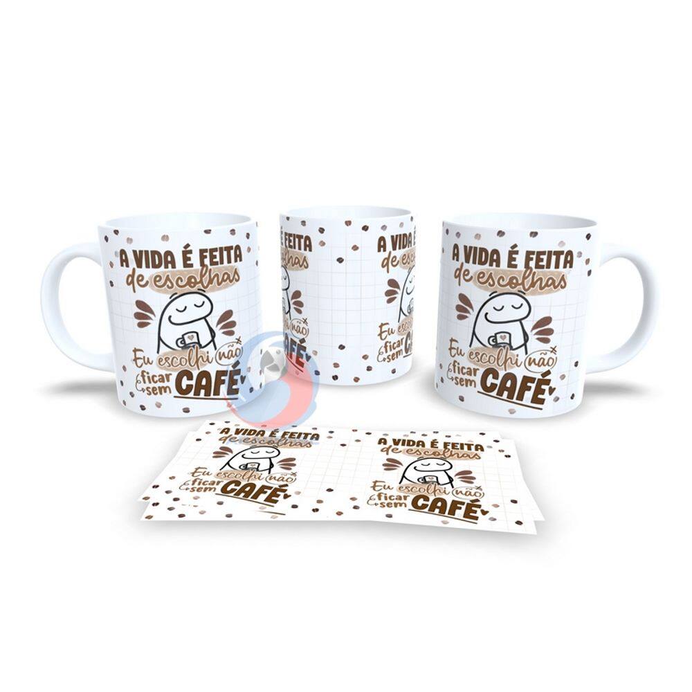 Caneca Cerâmica Personalizada Café - Modelo 785063