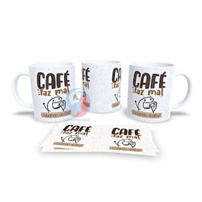 Caneca Cerâmica Personalizada Café - Modelo 785056
