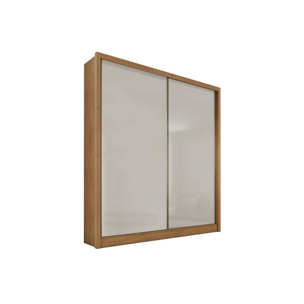 Guarda Roupa Casal 2 Portas de Correr e 3 Gavetas Virtus/Toledo Cumaru/Fendi - Novo Horizonte