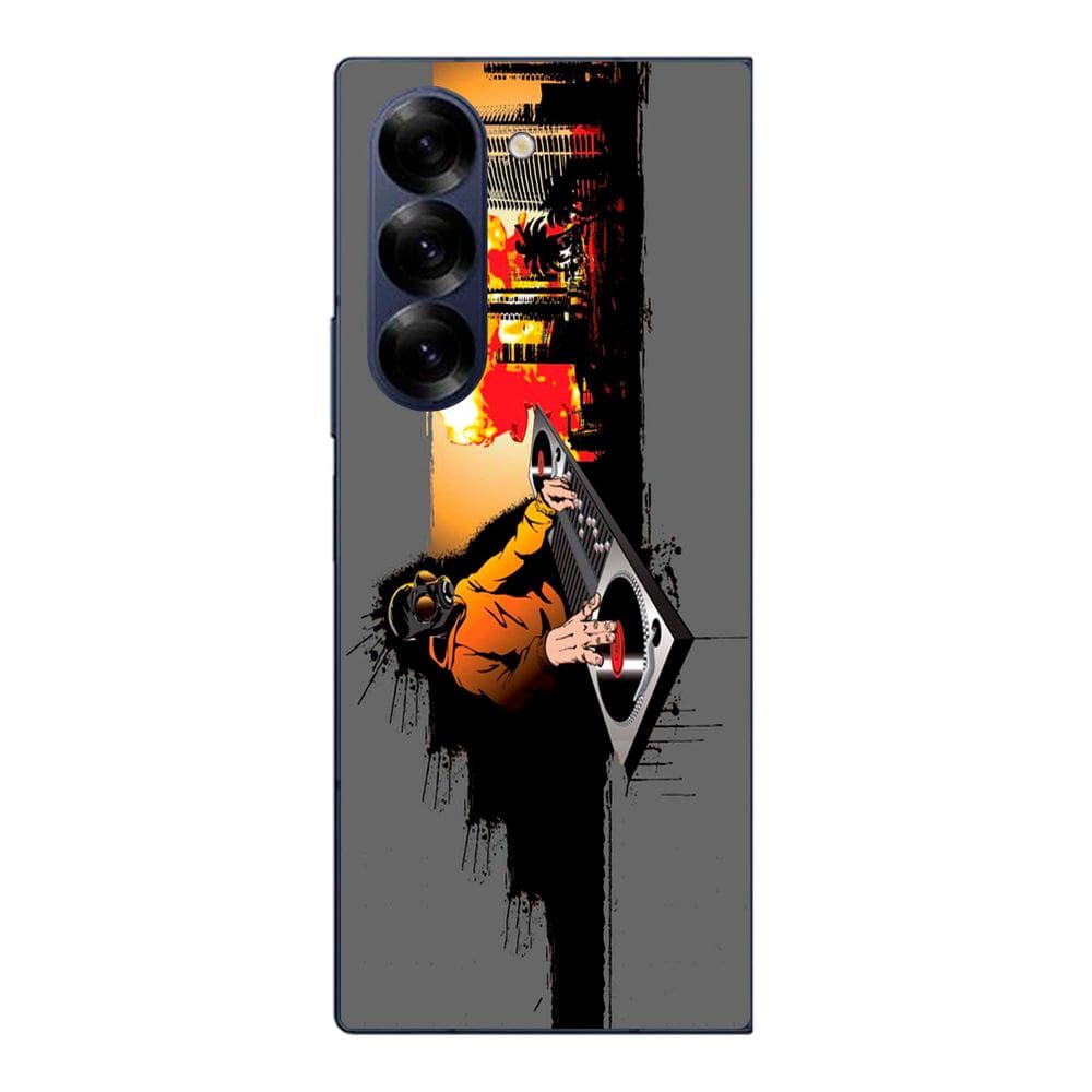 Capa Adesivo Skin264 Verso Para Samsung Galaxy Z Fold6