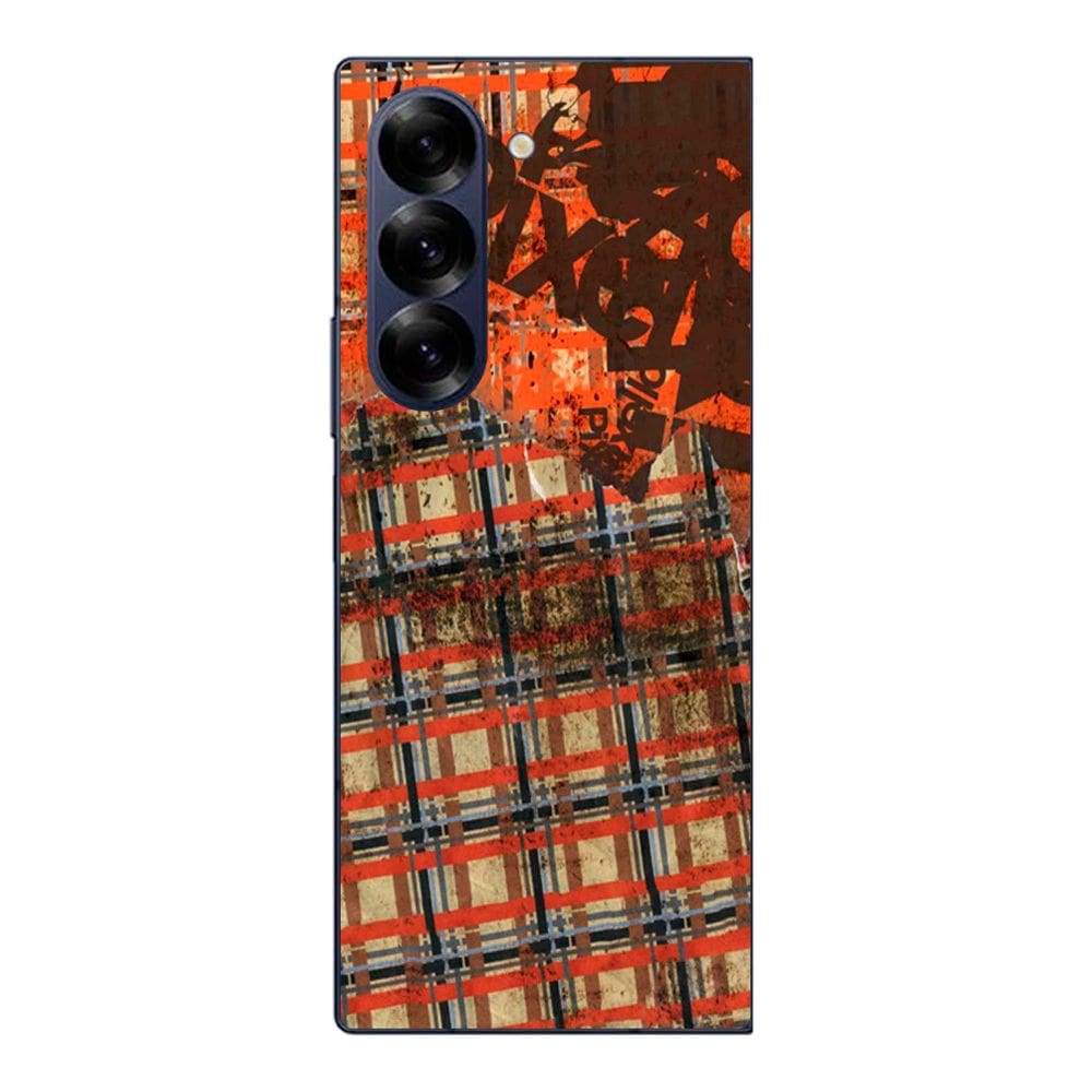 Capa Adesivo Skin194 Verso Para Samsung Galaxy Z Fold6