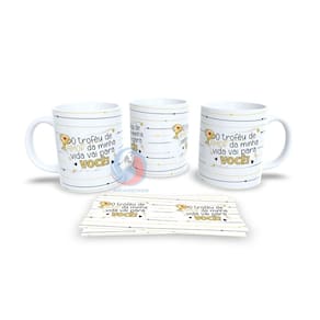 Caneca Cerâmica Personalizada Dia dos Namorados / Casal - Modelo 785093