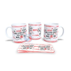 Caneca Cerâmica Personalizada Dia dos Namorados / Casal - Modelo 785098
