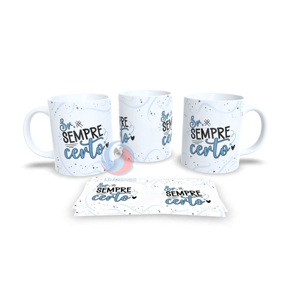 Caneca Cerâmica Personalizada Dia dos Namorados / Casal - Modelo 785096