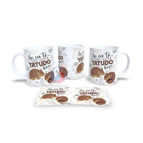 Caneca Cerâmica Personalizada Dia dos Namorados / Casal - Modelo 785103