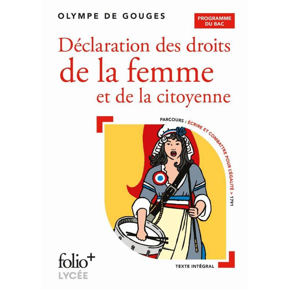 Déclaration Des Droits De La Femme Et De La Citoyenne - Programme Du Bac