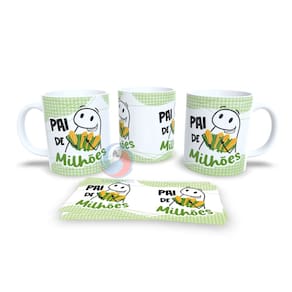 Caneca Cerâmica Personalizada Pai / Dia dos Pais - Modelo 785231