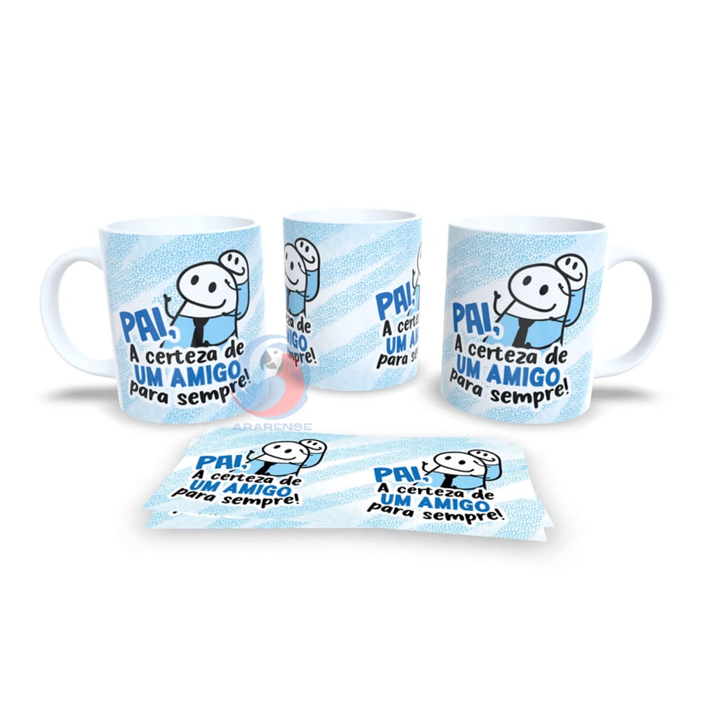 Caneca Cerâmica Personalizada Pai / Dia dos Pais - Modelo 785229