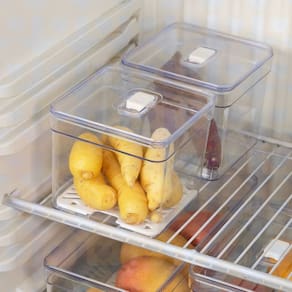 Kit Organizador Quadrado Multiuso Transparente Acrilico 2Uni