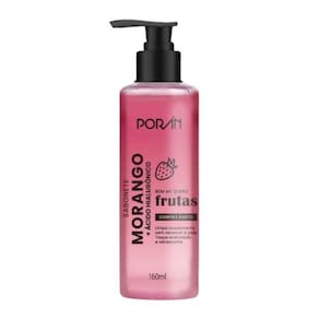 Sabonete Liquido Corpo e Rosto Morango - Poran