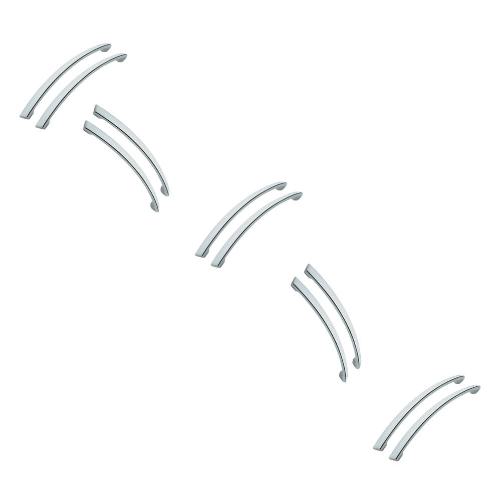 Anticorrosão e à Prova de Óleo - 10 Puxadores 12,8cm