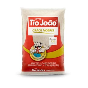 Arroz Tio João Grãos Nobres 2Kg