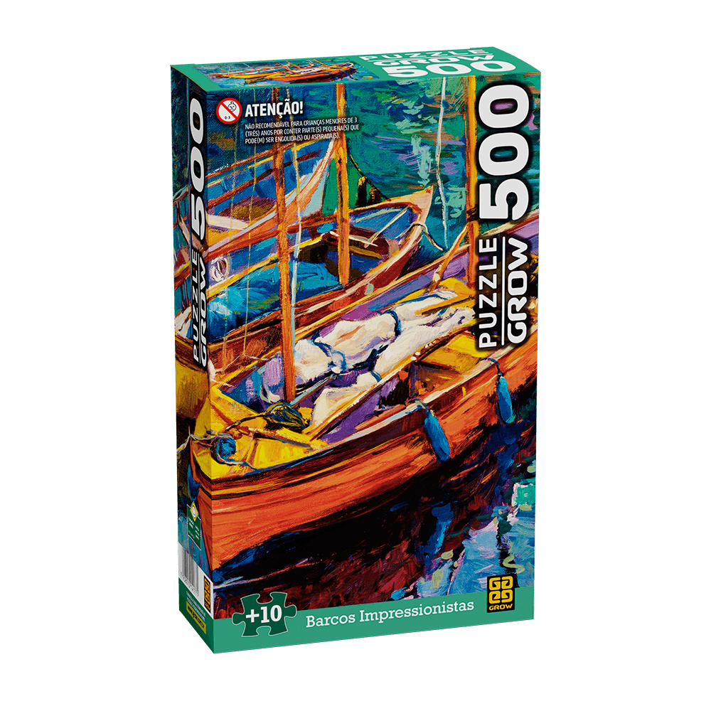 Qc 500 Pcs - Barcos Impressionistas