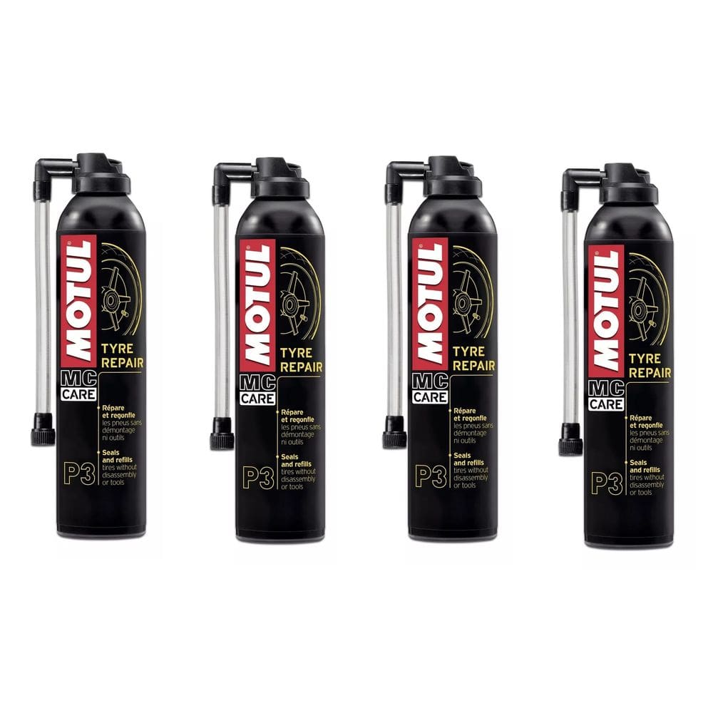 Reparador Pneus Motul P3 Tyre Repair Carro Moto 4 UNIDADES