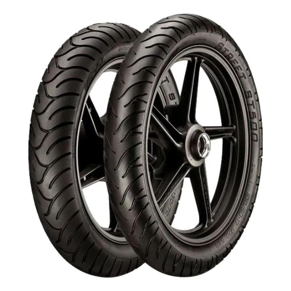 Par Pneu Twister Fazer Cb300 140/70-17 + 110/70-17 St500 VIPAL