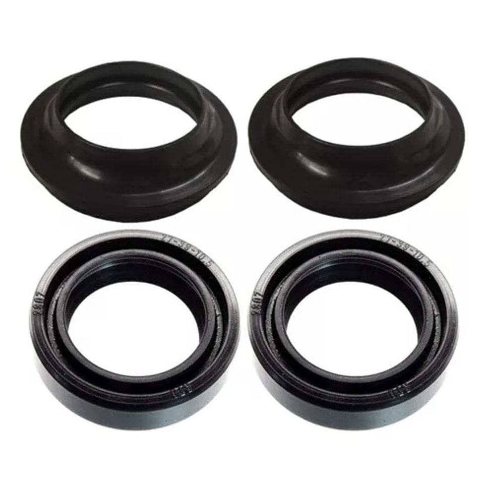 Kit Retentor Bengala + Guarda Pó Ybr 125 Factor Fazer 125-150