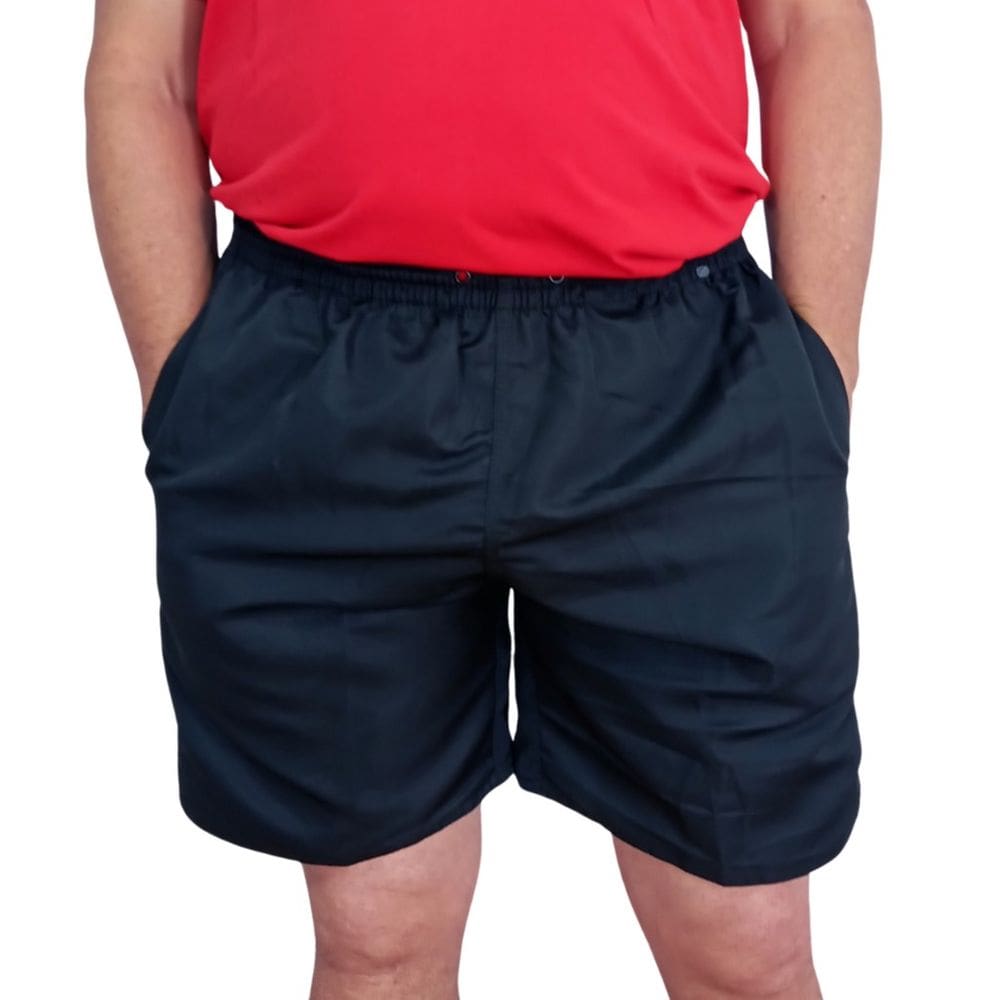Bermuda Masculina com Bolsos Tactel Cordão e Elastico na Cintura