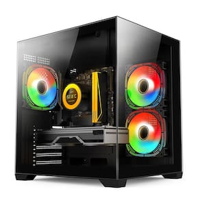 PC Gamer Skill Aquarium, Intel Core I5 10400F, 16GB 3200MHz, Geforce RTX 2060 6GB, SSD 1TB M.2, Fonte 600W 80 Plus, Preto SKA034