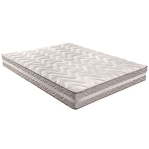 Colchão Queen Espuma D33 / AG 65 Confort Euro Pillow Gray (158x198x26) - Paropas