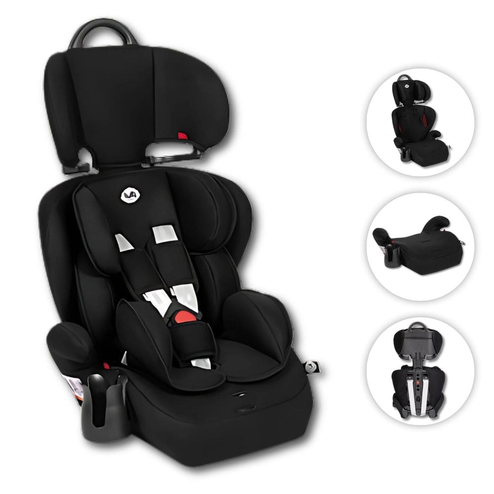 Cadeira Para Automóvel 9 A 36kg Preto Tutti Baby