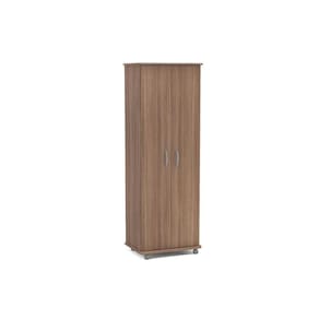 Armário Multiuso Lavanderia Limeira 169 c/ 2 Portas Castanho - Politorno