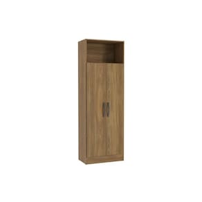 Guarda Roupa Solteiro Multiuso 2 Portas N408 Nogueira - Kappesberg