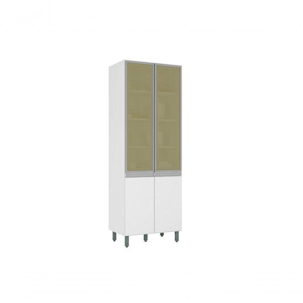 Kit Cristaleira Factual Branco - Fdecor