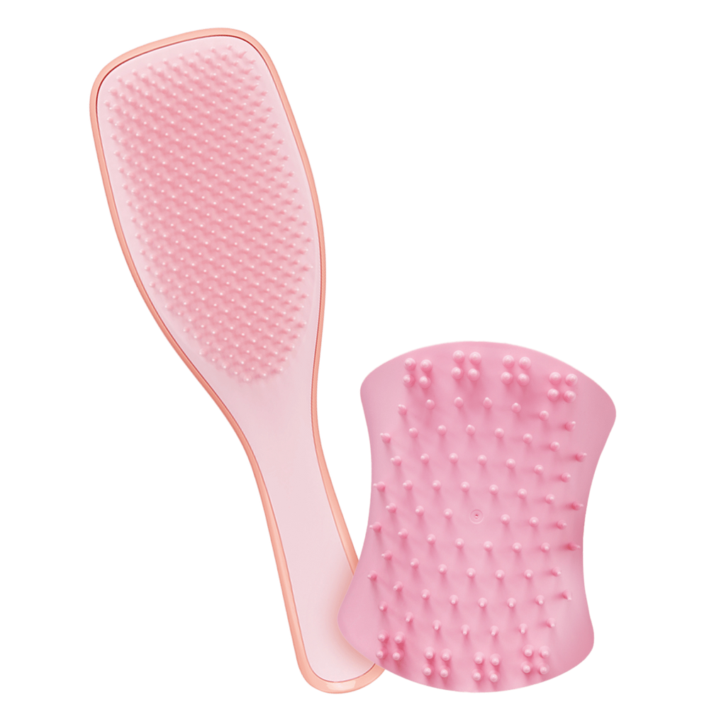 Kit Tangle Teezer Cabelos Crespos Duo Pink (2 Produtos)