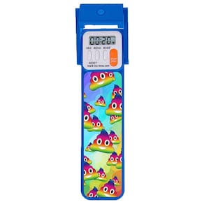 Marcador digital e luz de livro LED Mark-My-Time 3D Rainbow