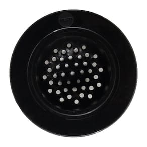 Ralo De Pia Facility 12cm X 7cm Silicone Preto Vem