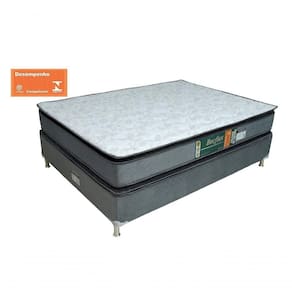 Conj (box + Colchão) Diamond Pillow Becflex. Casal 1,38 M