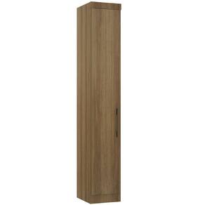 Guarda Roupa Modulado 38cm 1 Porta Paris Luciane Móveis Avelã Pf Com Avelã Pf