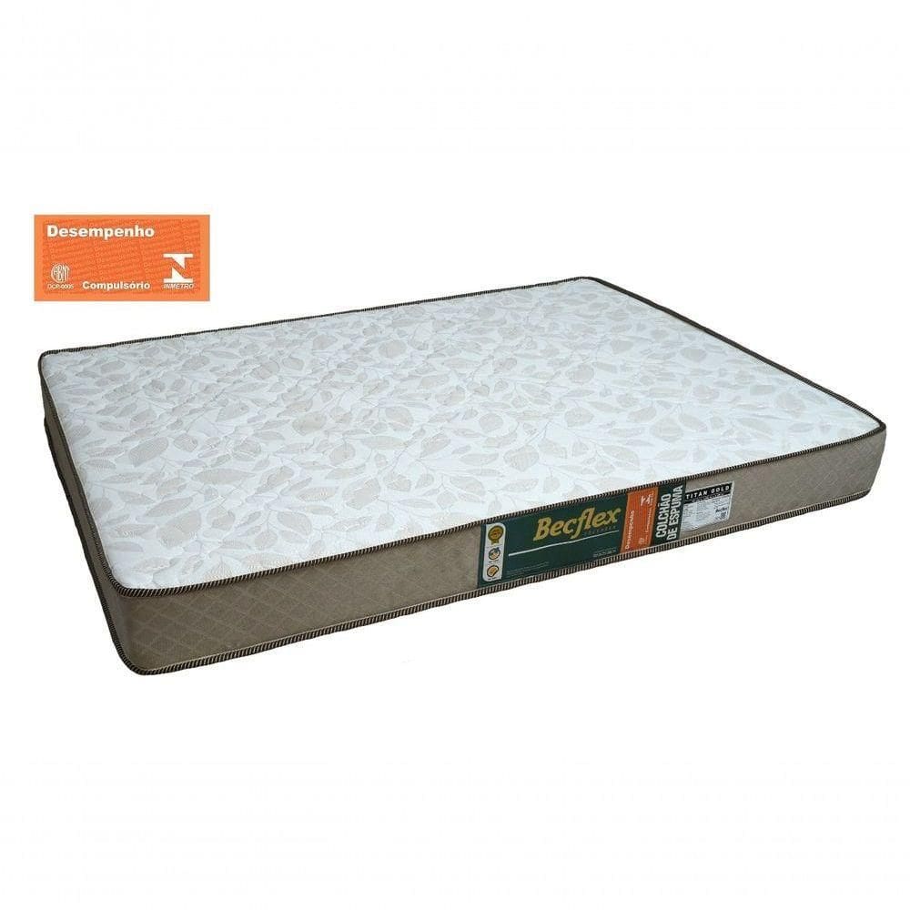 Colchão Solteiro Becflex Titan Gold Semi Ortopédico 0,88 Cm