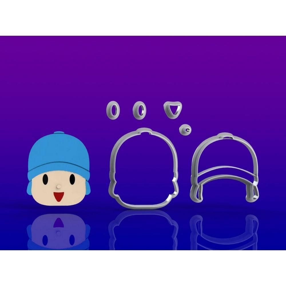 Cortador Pocoyo Modular Tamanho 5cm