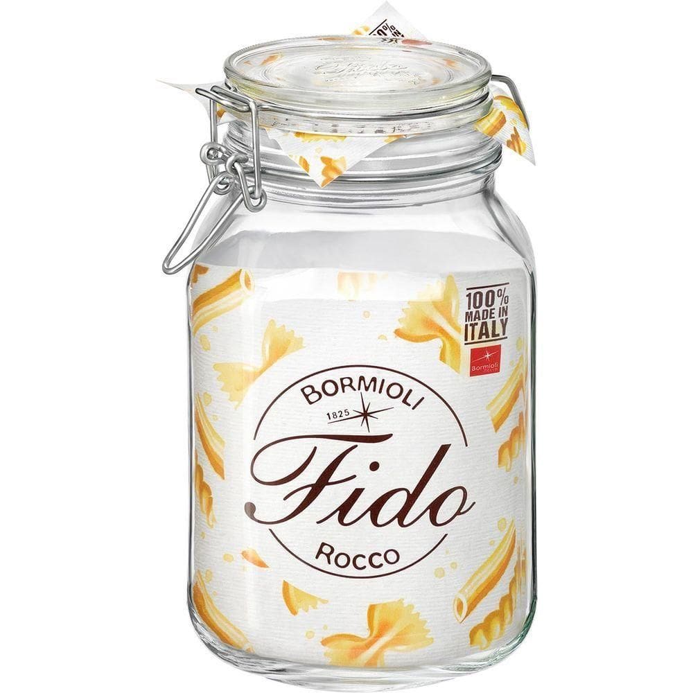 Bormioli Rocco Fido Pote Hermético 22X13X13Cm 2L Vidro Transp