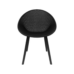 Cadeira para Jardim Drops Design Moderno Preto