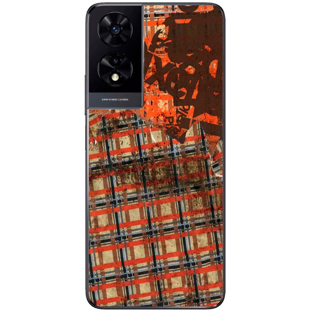 Capa Adesivo Skin194 Verso Para TCL 505