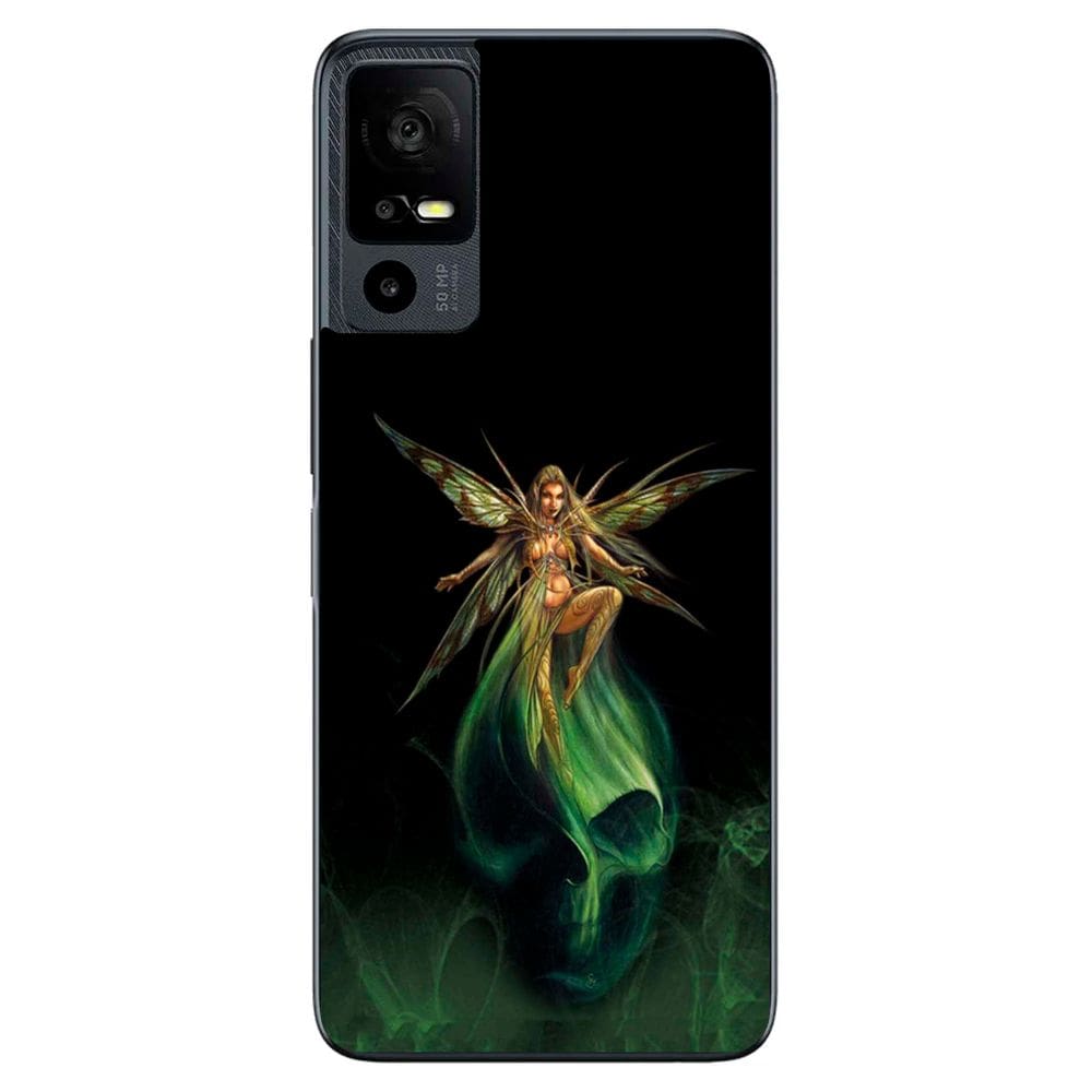 Capa Adesivo Skin063 Verso Para TCL 40R 5G