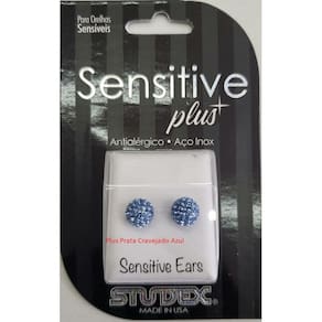 Brinco Studex Sensitive Plus Fireball Azul Safira 8M Sp8339w